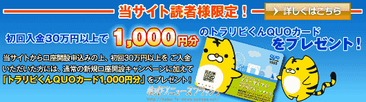 マネースクウェア・ジャパン m2j タイアップ キャンペーン QUOカード
